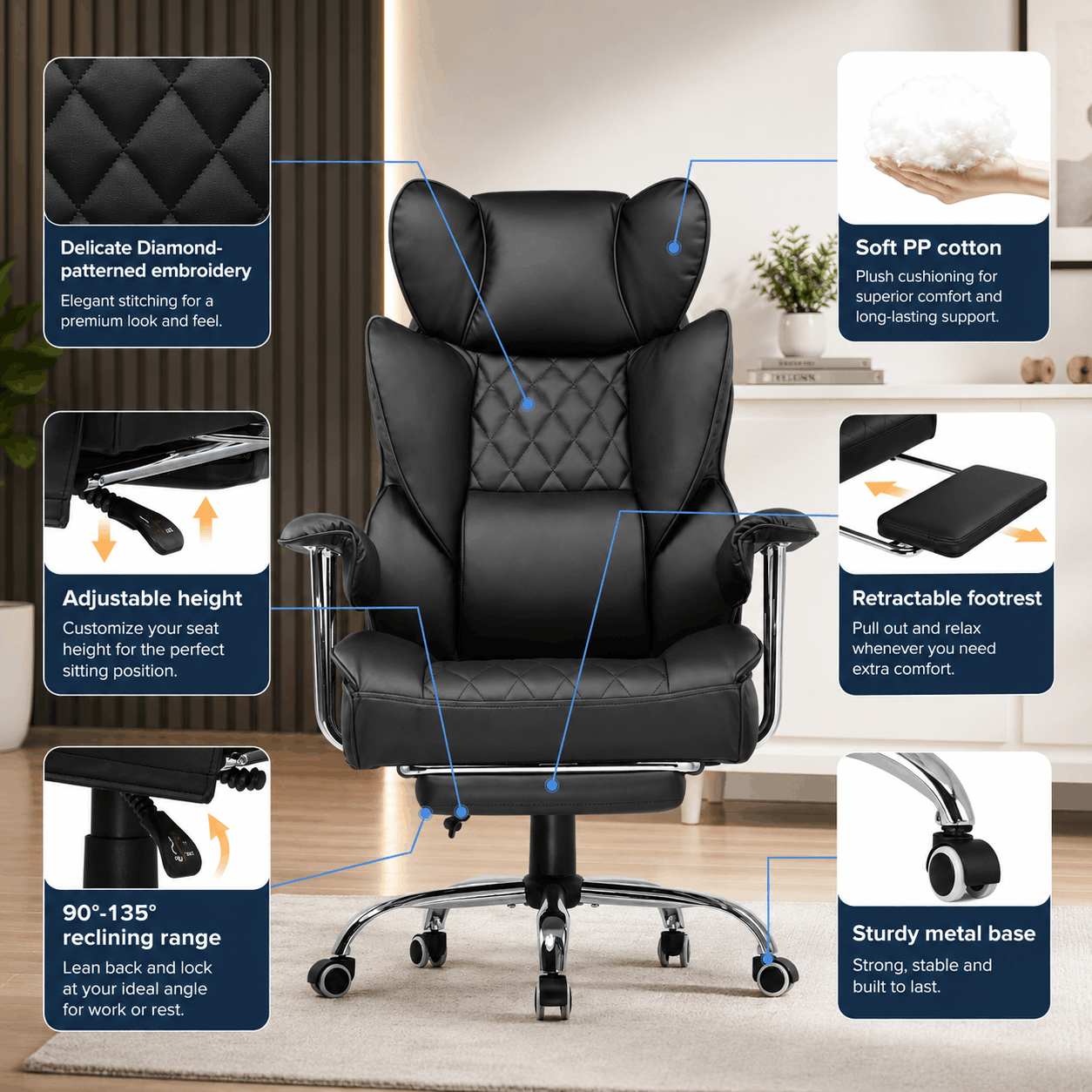 Posturol SpineGuard Ergonomic Chair
