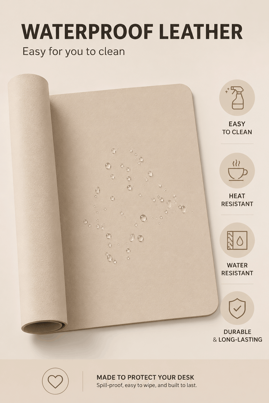 Posturol AuraMat Premium Desk Mat