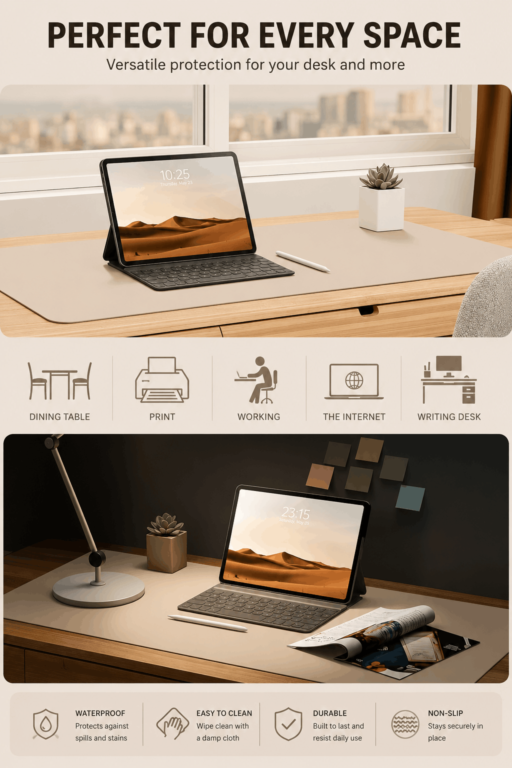 Posturol AuraMat Premium Desk Mat
