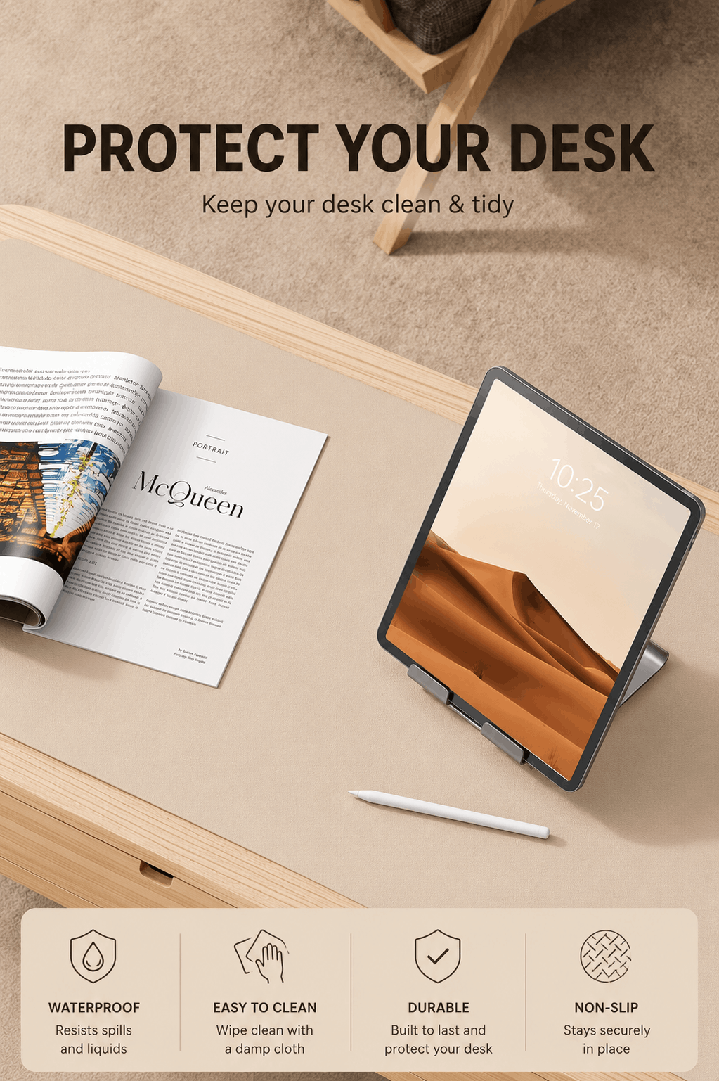 Posturol AuraMat Premium Desk Mat