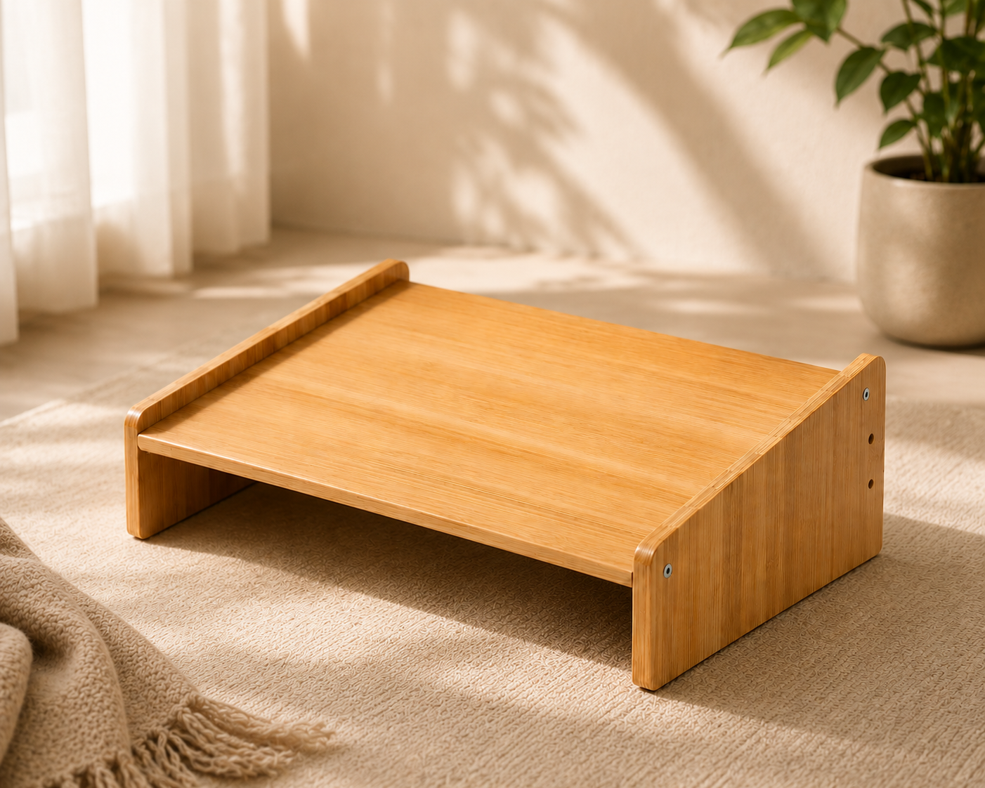 Posturol ComfortRise Bamboo Footrest